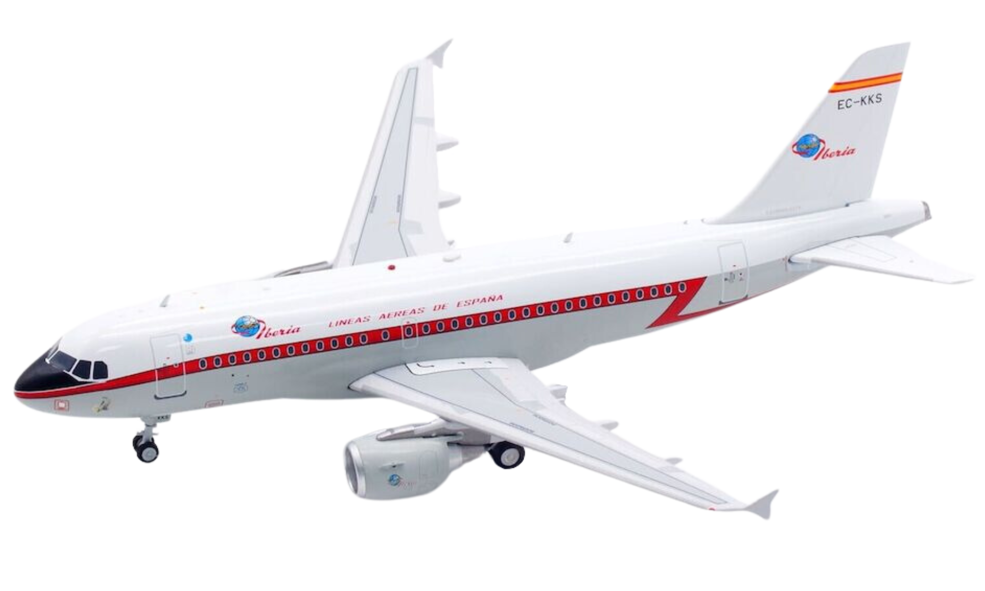 Maqueta Airbus A319-111 Iberia Retro Scheme EC-KKS